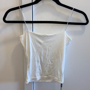 NWT Spagetting Strap Ribbed Tank